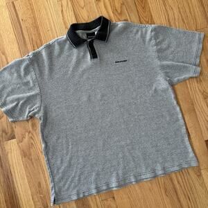 Vintage No Fear Shirt XL 90s See Measurements Made In USA Polo Embroidered Logo